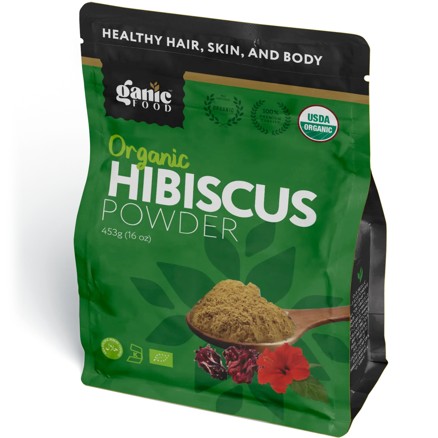 Organic Hibiscus Powder Ganic Food Organic Hibiscus Powder Ganic Food